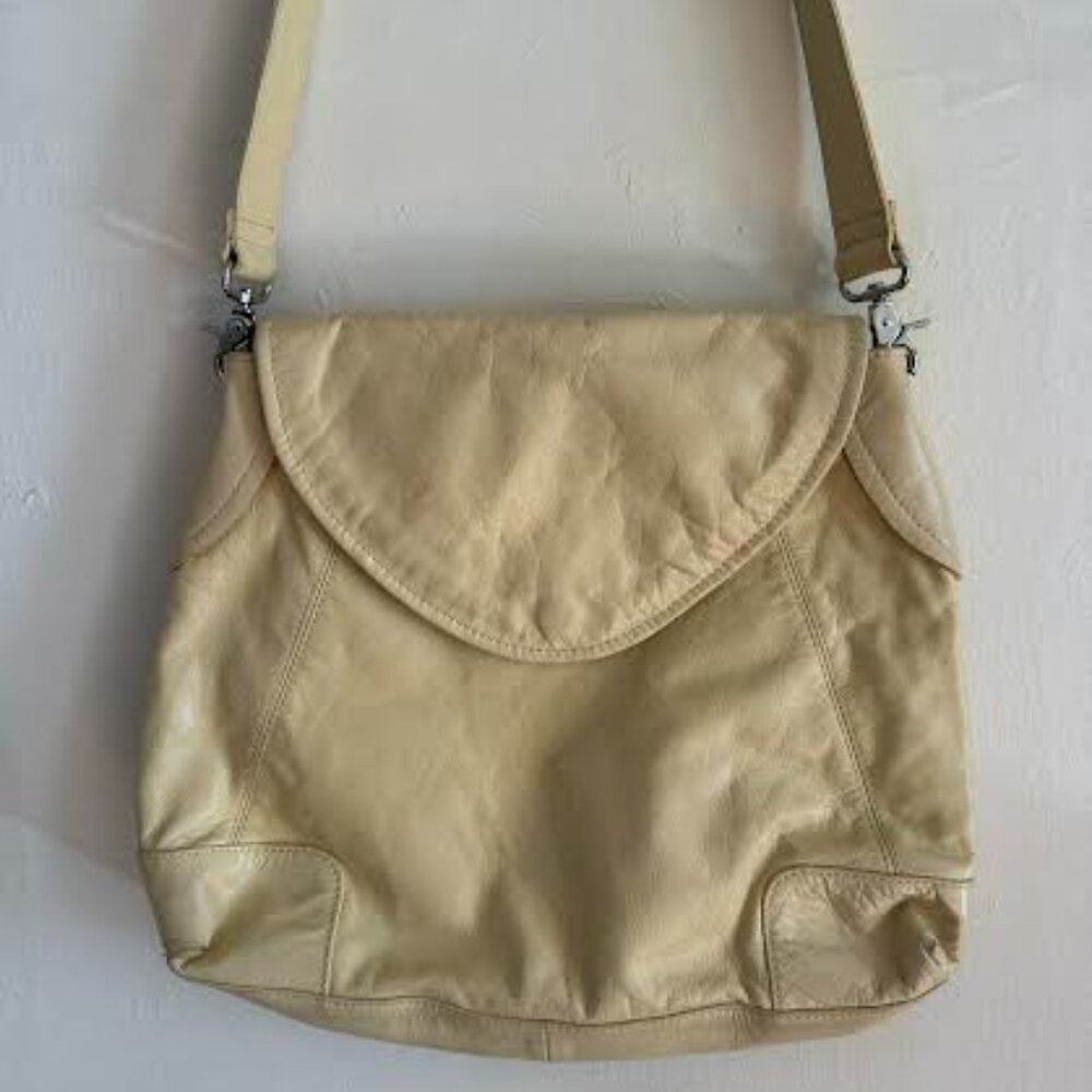 Pale Yellow Kenneth Cole Reaction Shoulder Bag